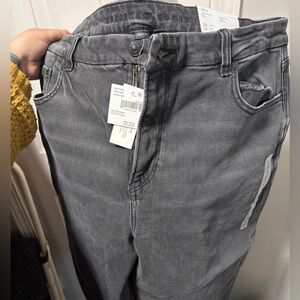 American Eagle Outfitters Curvy Mom Jean Black Size 20S